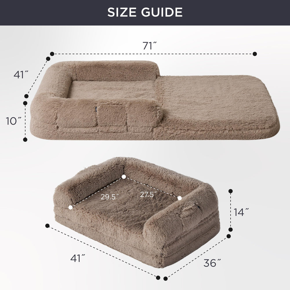 Bedsure CertiPUR-US foam ensures safety and durable support.