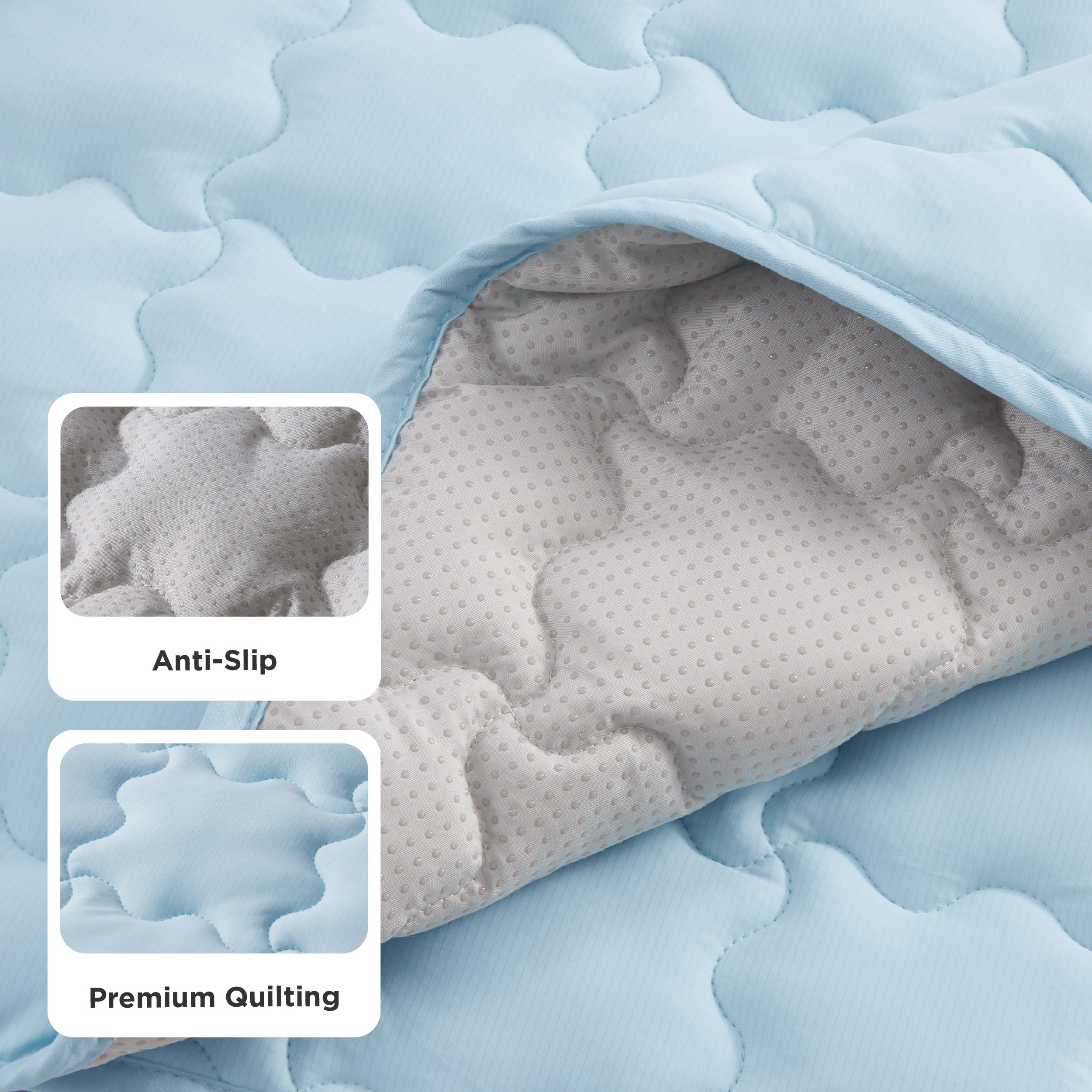 Bedsure 29x21 pad fits crates floors and car seats for travel cooling