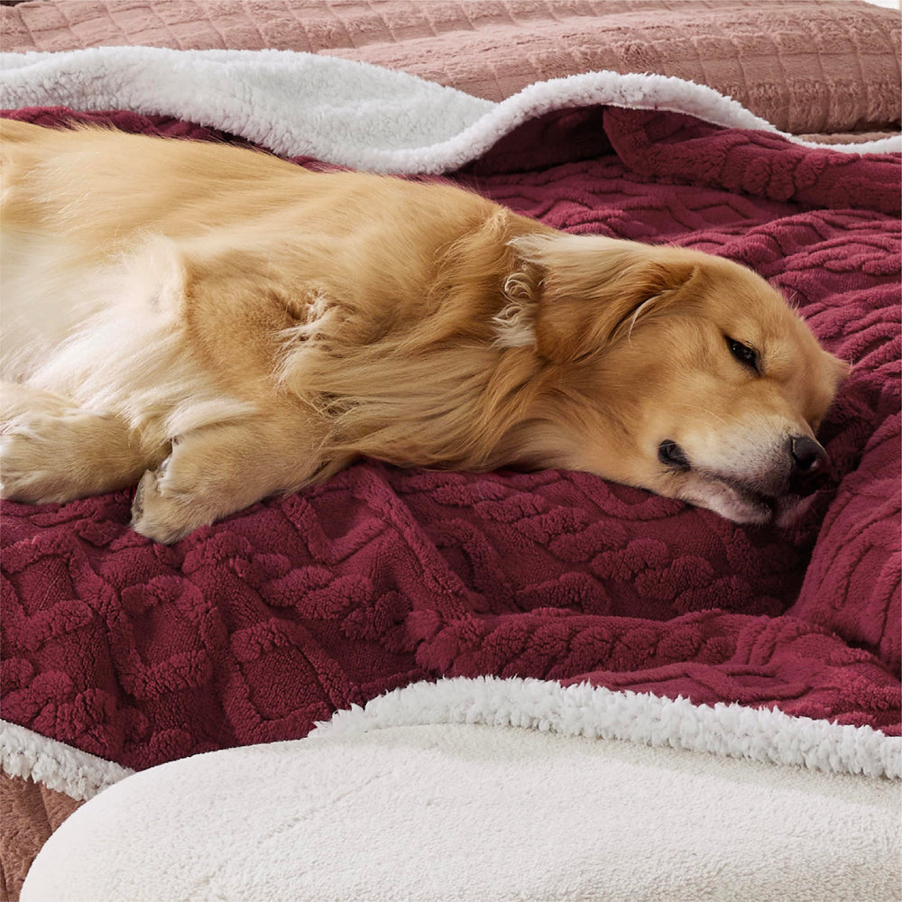 Bedsure protective layer guards couches and beds from shedding and scratching.