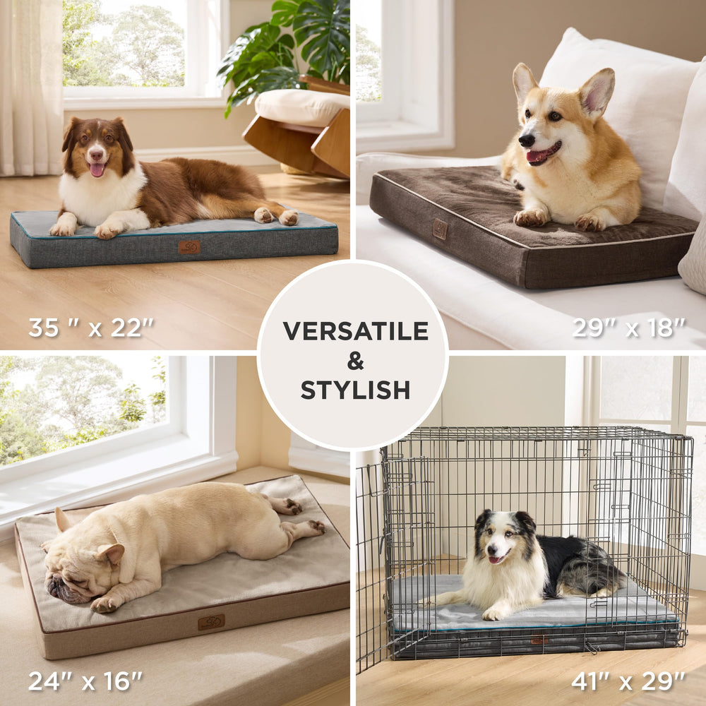 Bedsure crate bed suitable for travel and home use