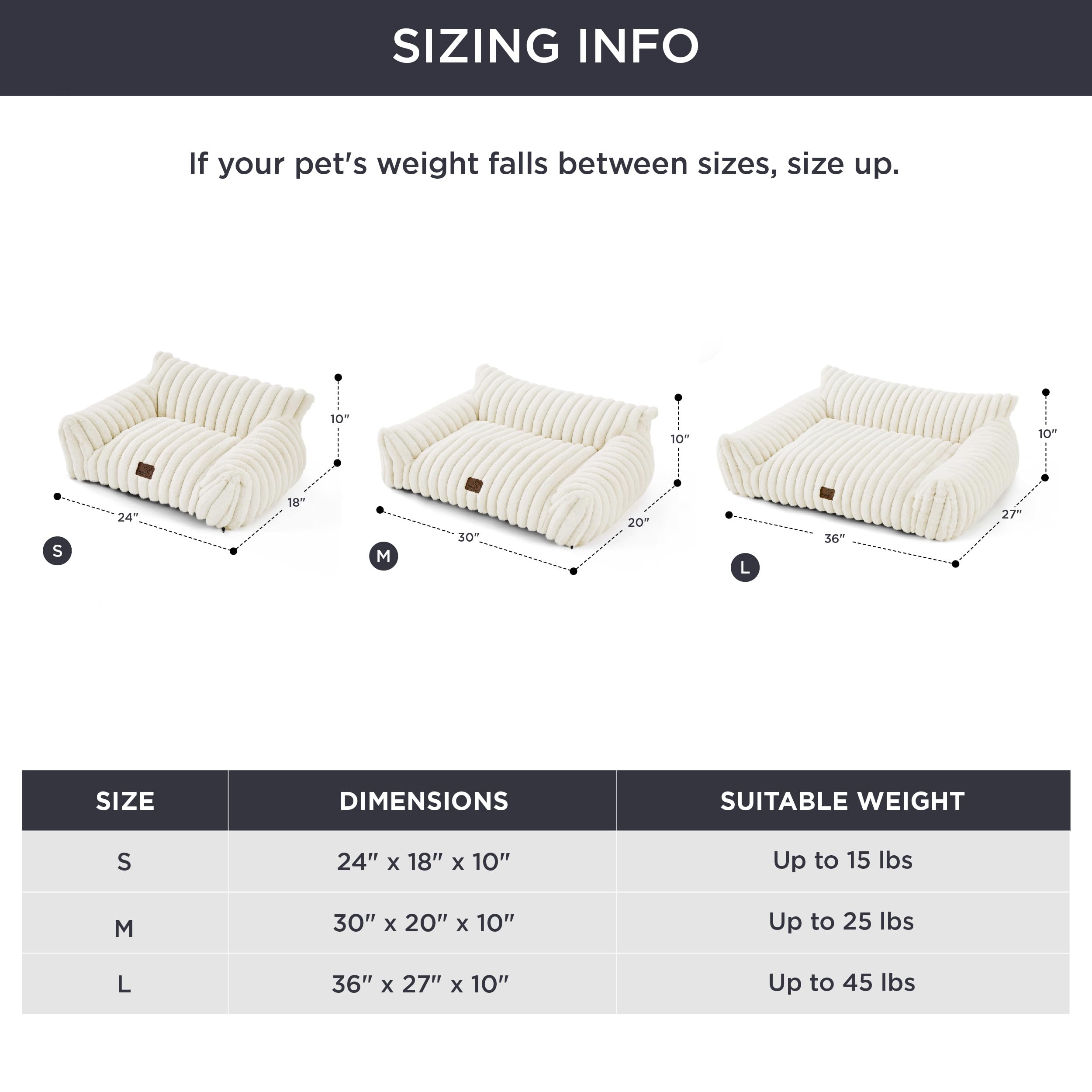 Bedsure cute cat couch anti-slip bottom helps keep the bed steady during use.