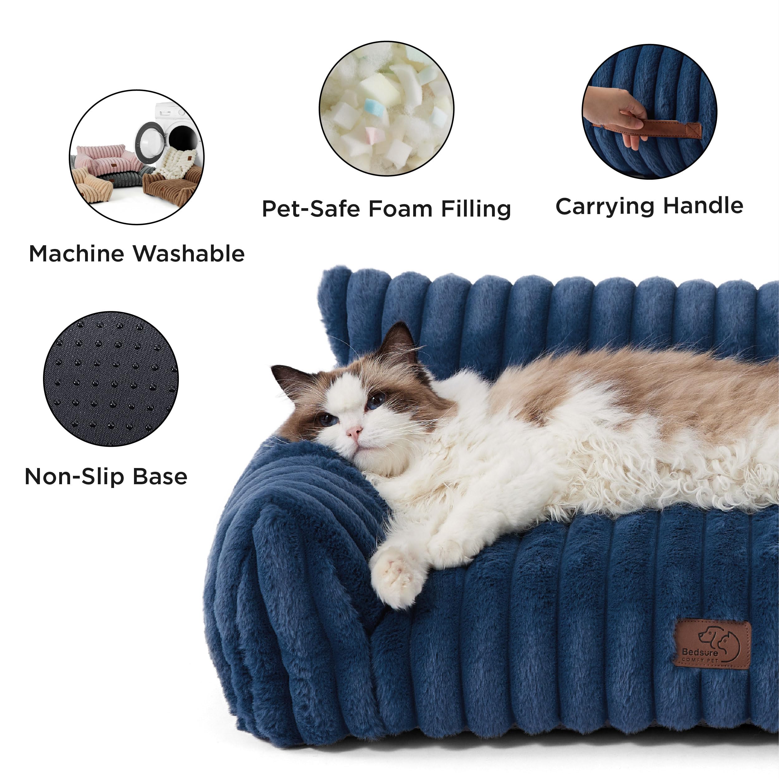 Bedsure removable washable cover makes cleaning quick and hassle-free.