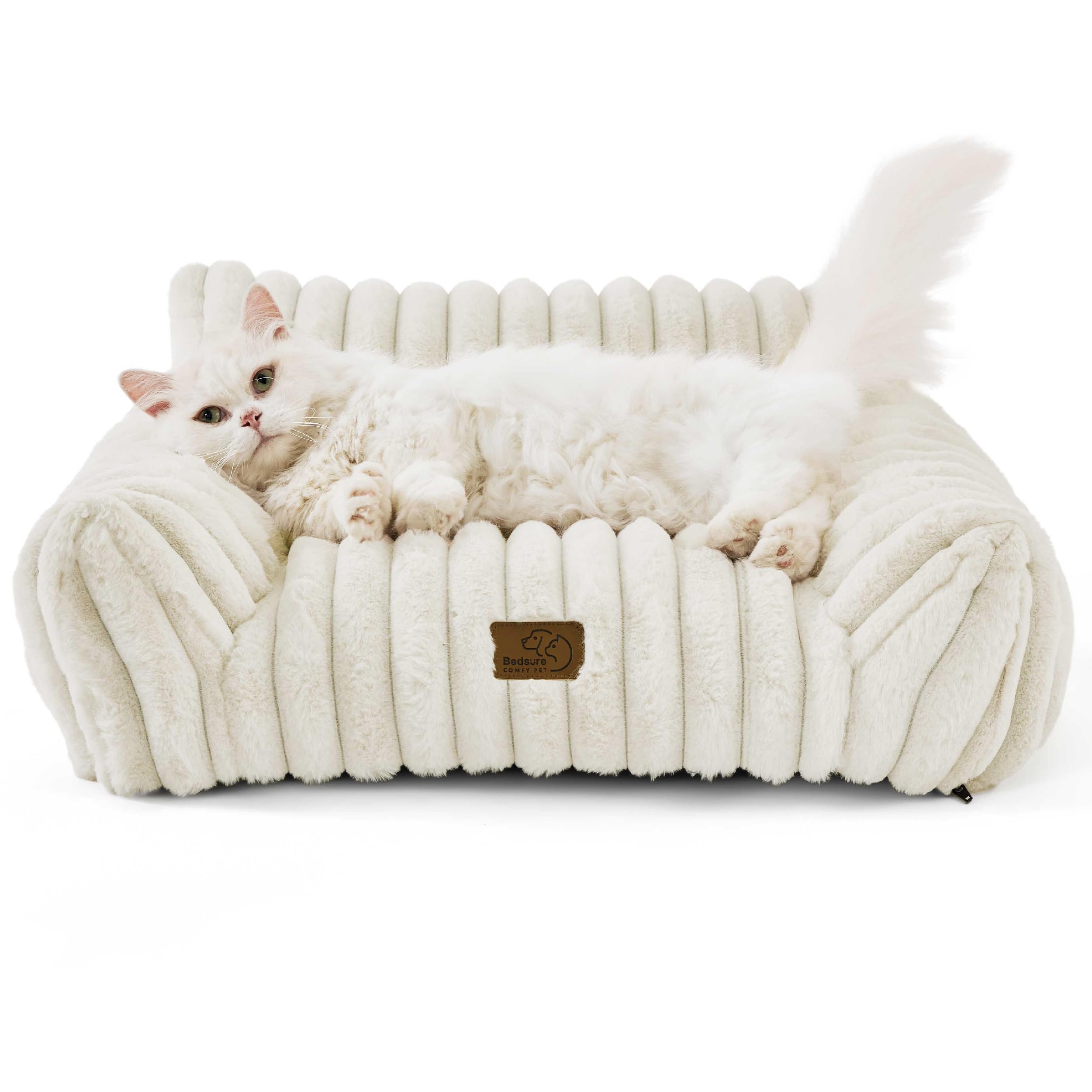 Bedsure warm cream color adds cozy style to indoor spaces.