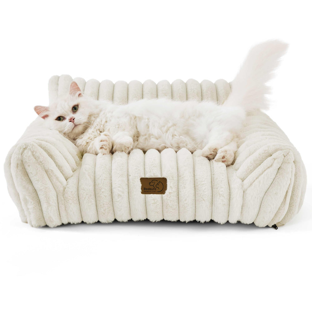 Bedsure warm cream color adds cozy style to indoor spaces.