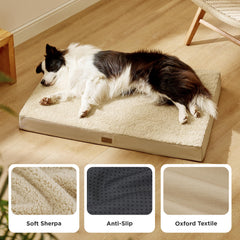 Bedsure bed anti-slip base keeps it secure on floors