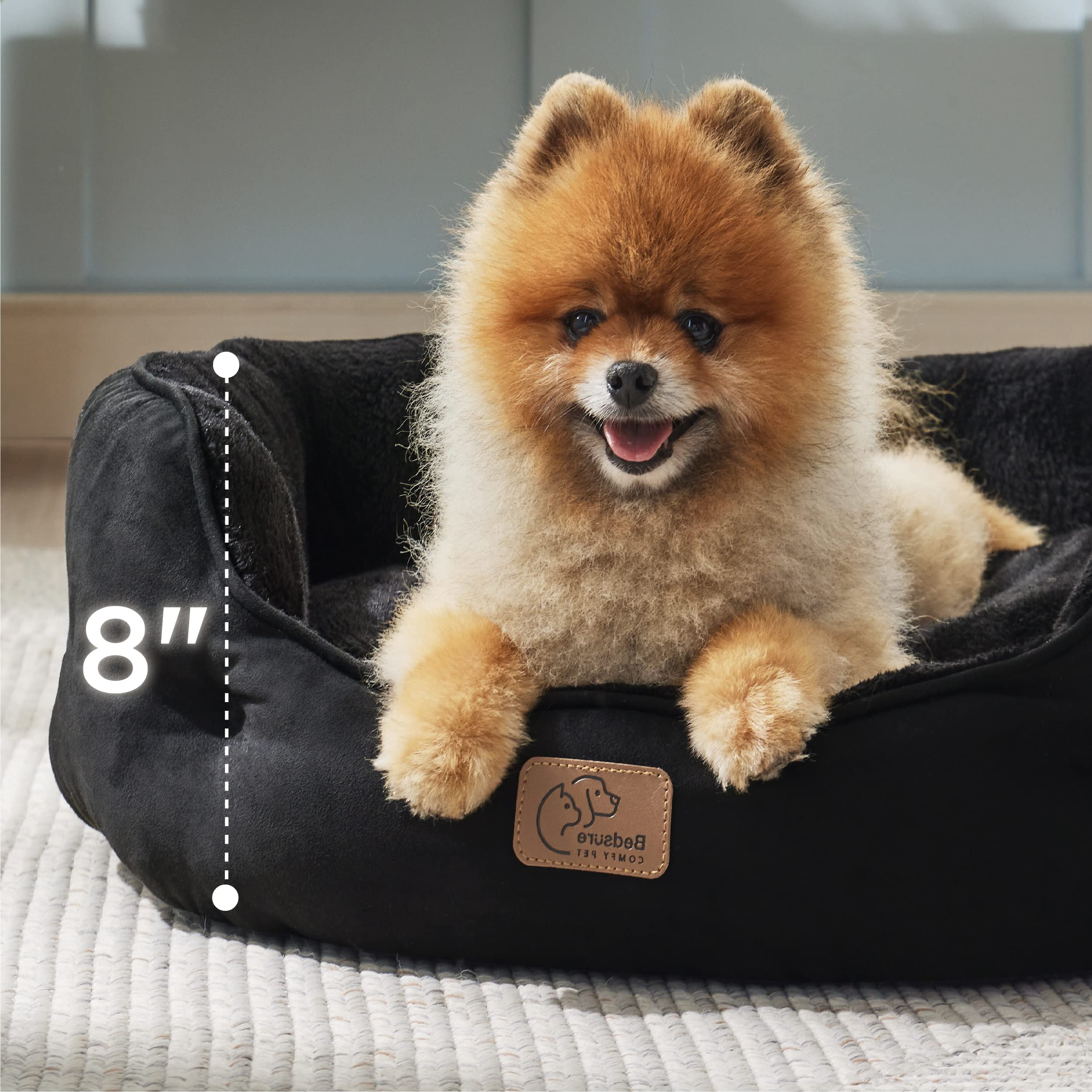 Bedsure dog bed machine washable for easy upkeep
