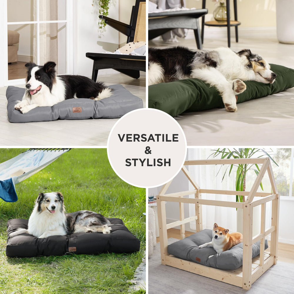 Bedsure bed inside crate creates a cozy crate spot