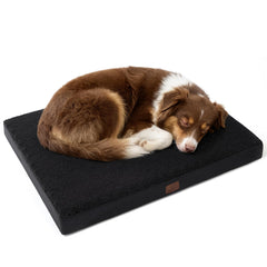 Bedsure dog bed large orthopedic egg-crate-foam supports joints during rest.
