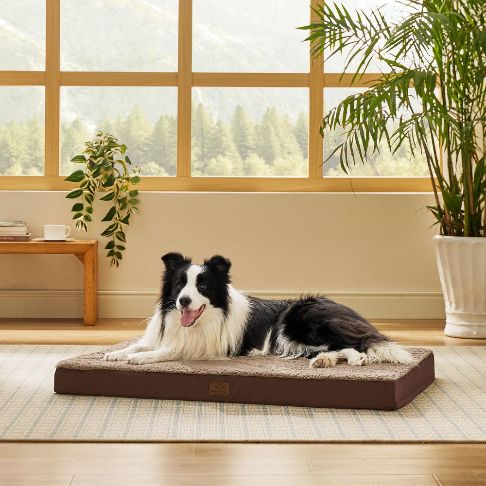 Bedsure dog bed large – travel-ready design suitable for home or road trips