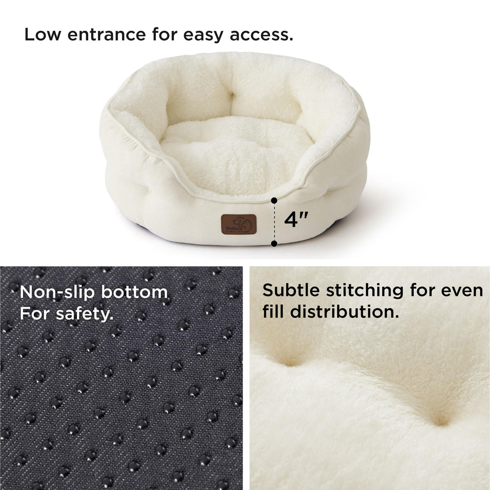 Bedsure non-slip bottom helps prevent slips during indoor lounging.