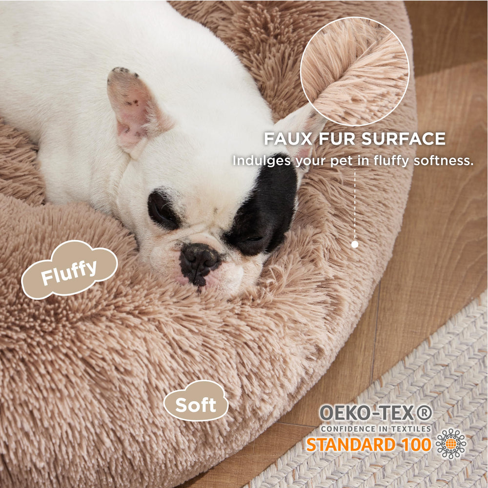 Bedsure dog bed OEKO-TEX fabrics ensure safe, gentle use.