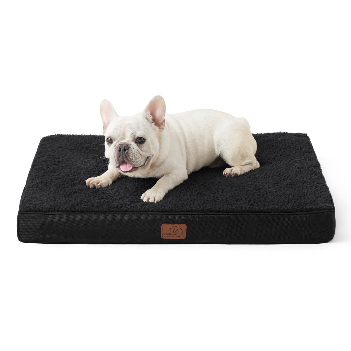 Bedsure orthopedic egg crate foam supports joints for cozy sleep.