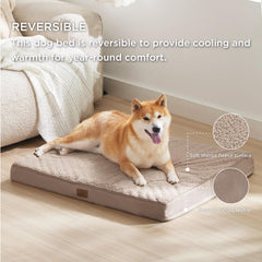 Bedsure dog bed removable cover enabling easy deep cleaning after adventures