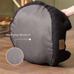 Bedsure dog bed sherpa-soft surface delivers plush warmth for naps