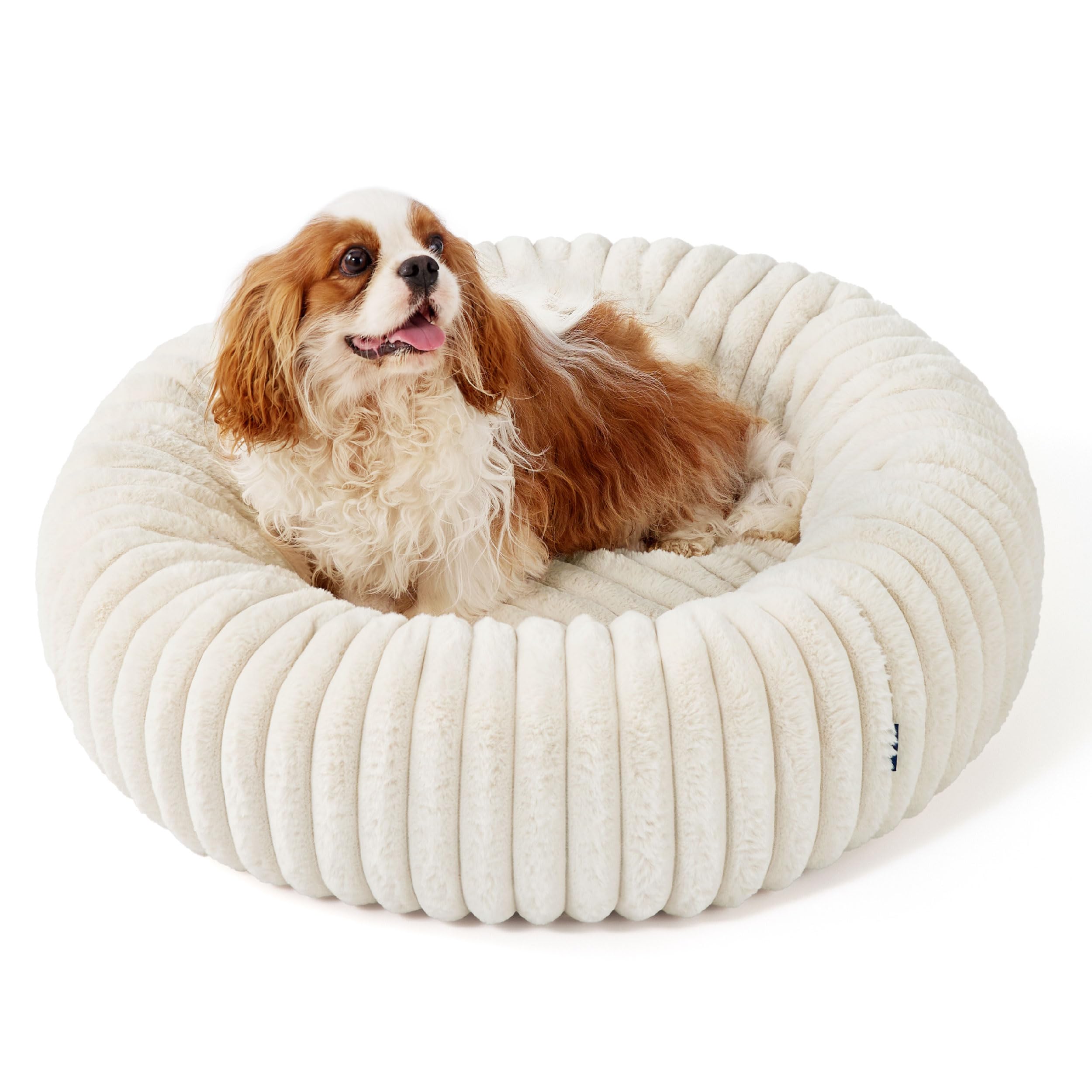 Bedsure Donut Medium Dog Bed warm nest suited for chilly days