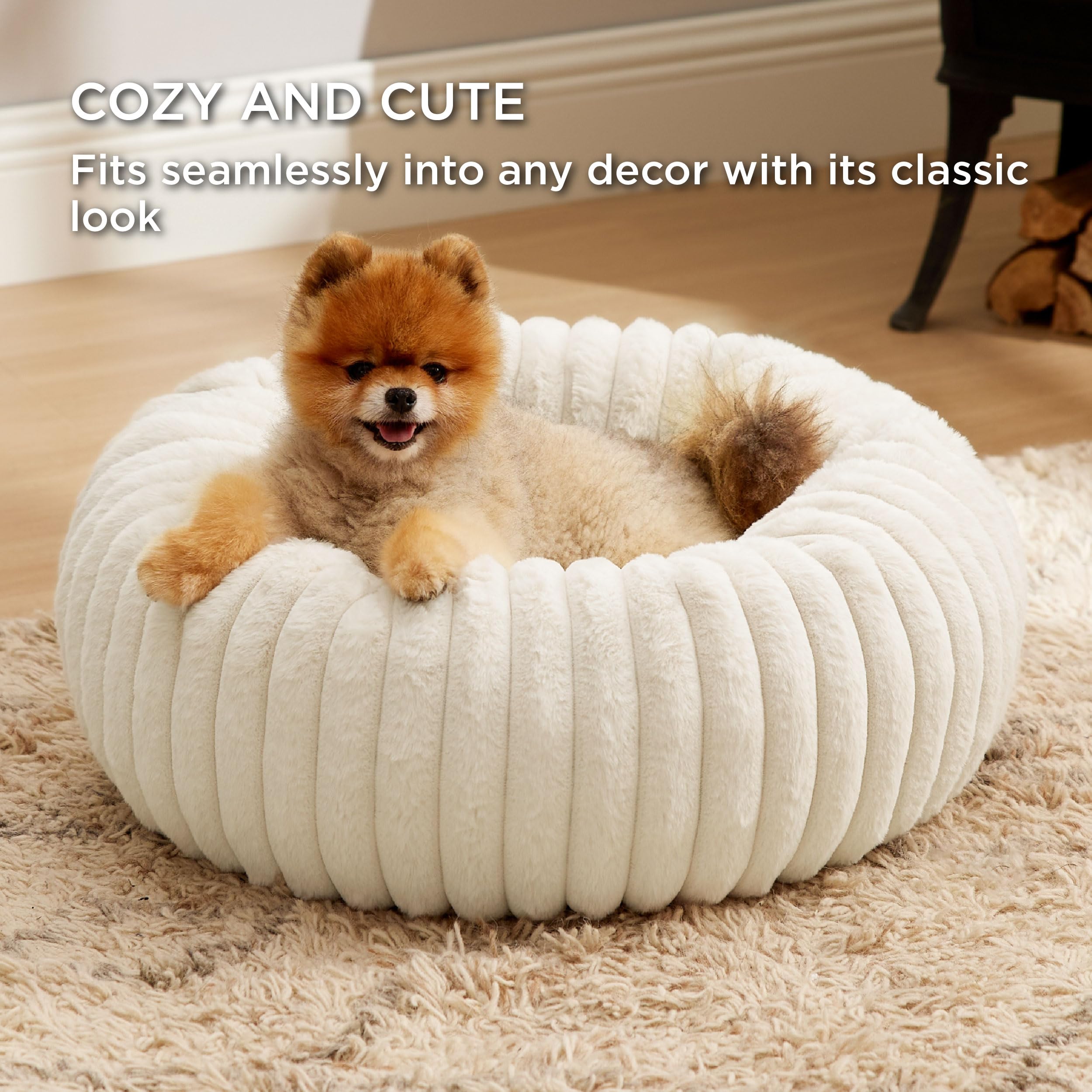 Bedsure removable cover with zipper enables easy machine washing