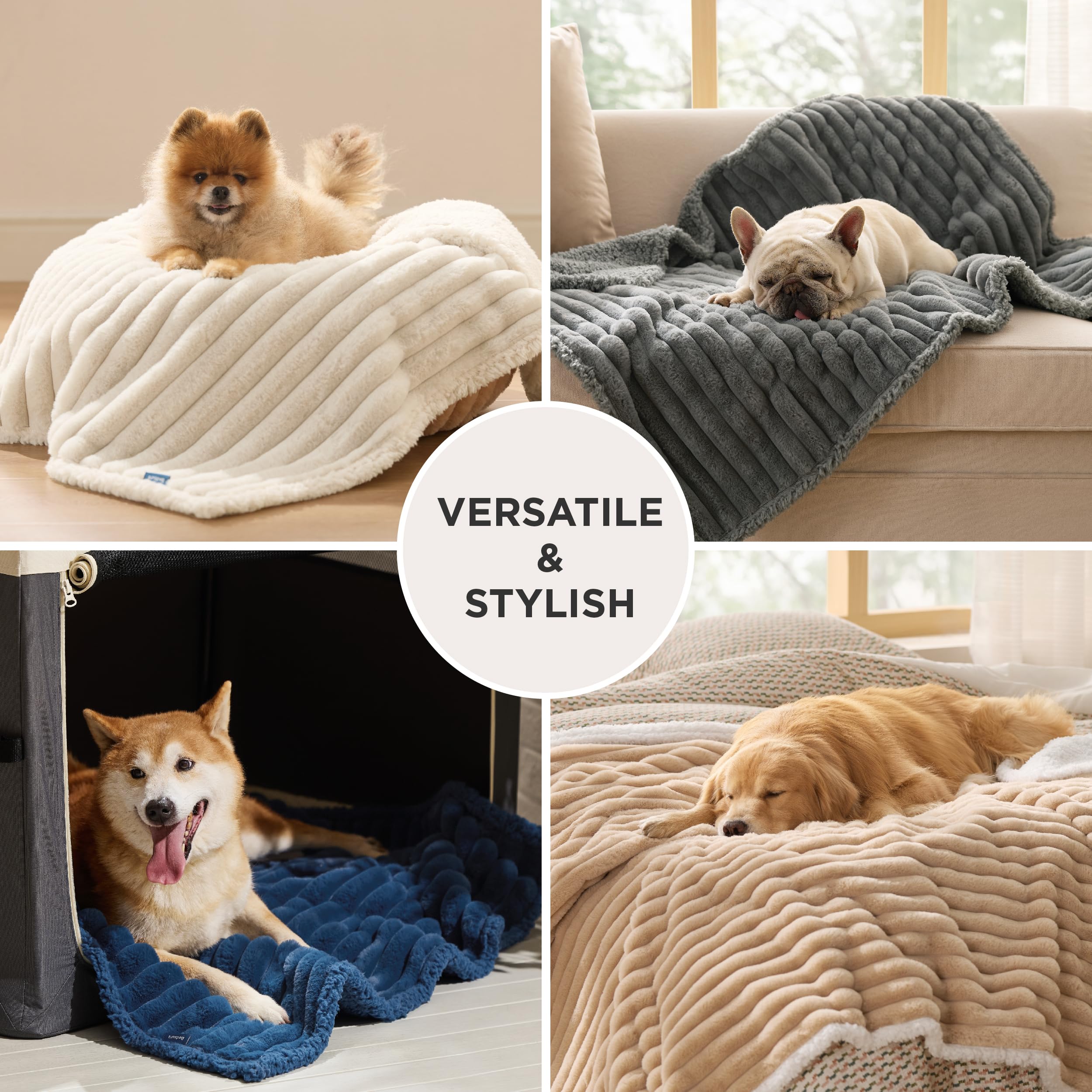 Bedsure easy-care blanket cleans easily with cold-water washing and low heat.