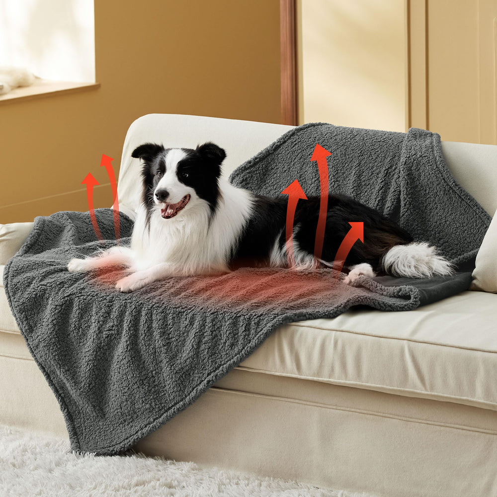 Bedsure blanket features neat edge stitching for durable daily use.