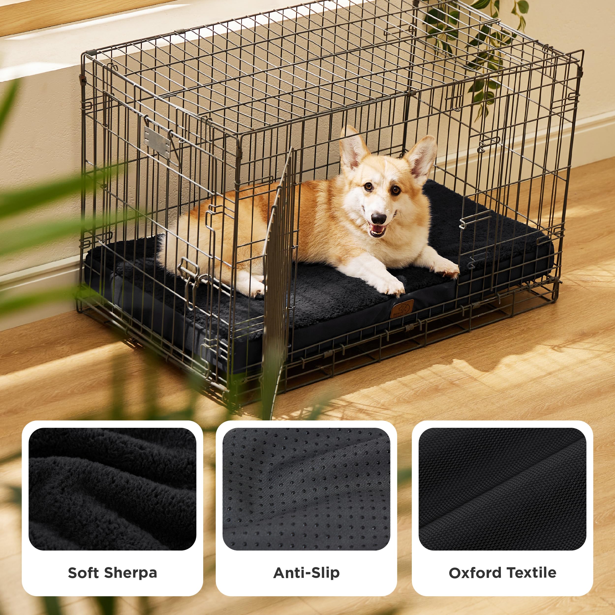 Bedsure egg-crate foam design supports restful sleep across crate mats