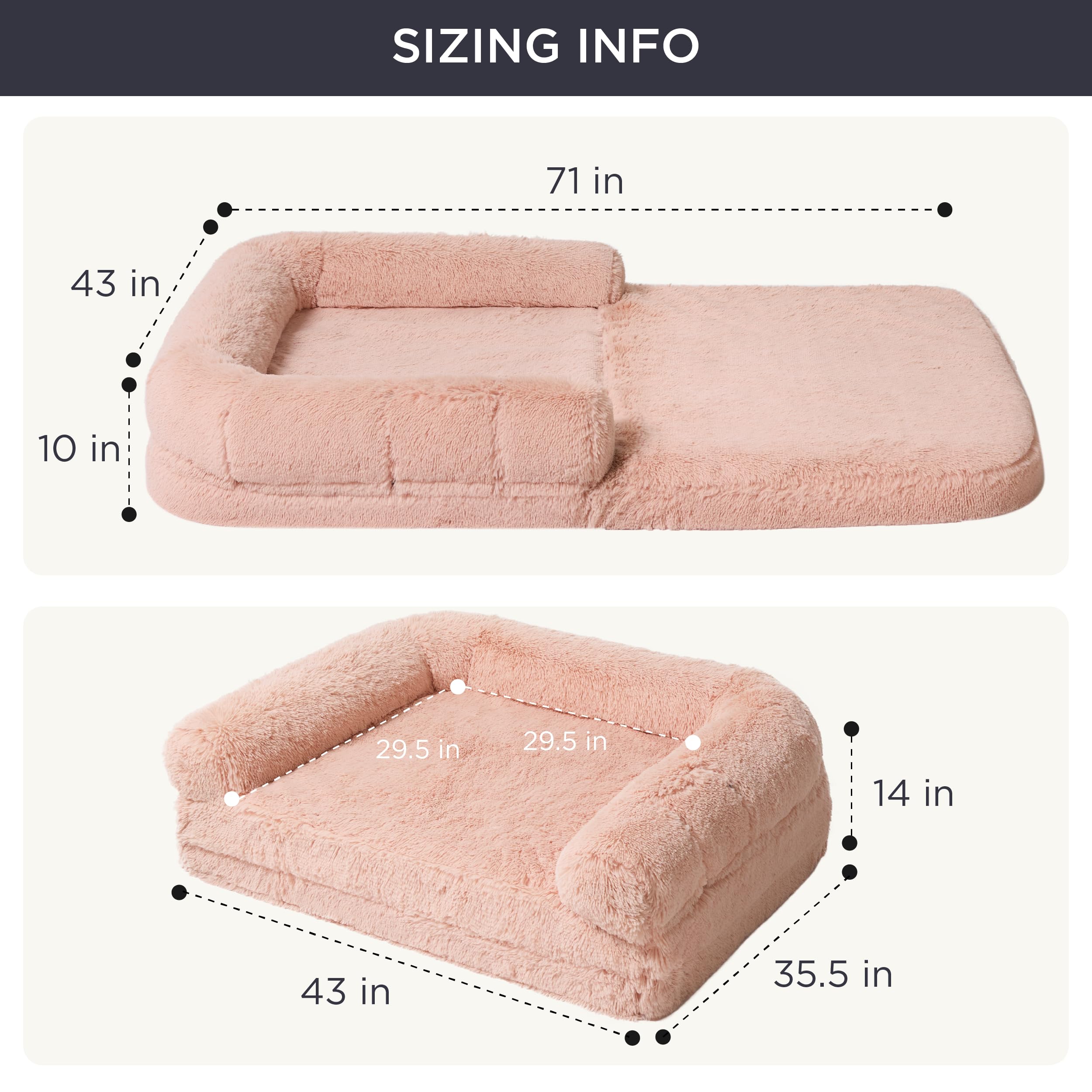 Bedsure CertiPUR-US foam and OEKO-TEX materials ensure safe, durable bedding.