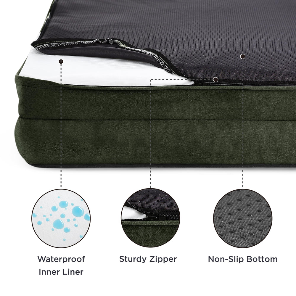 Bedsure four-sided bolsters provide secure head and neck support