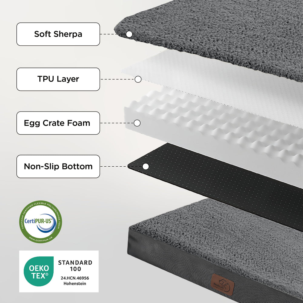 Bedsure Giant Dog Bed removable and washable cover for easy cleaning between uses