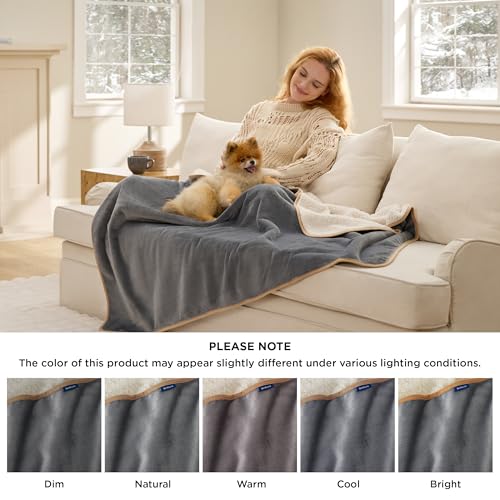 Bedsure large-dog-friendly-blanket supports bigger pets during rest.
