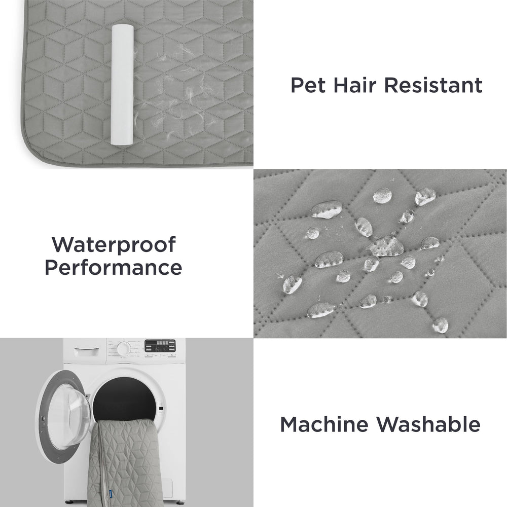 Bedsure lavado a máquina facilita quitar pelos y suciedad.