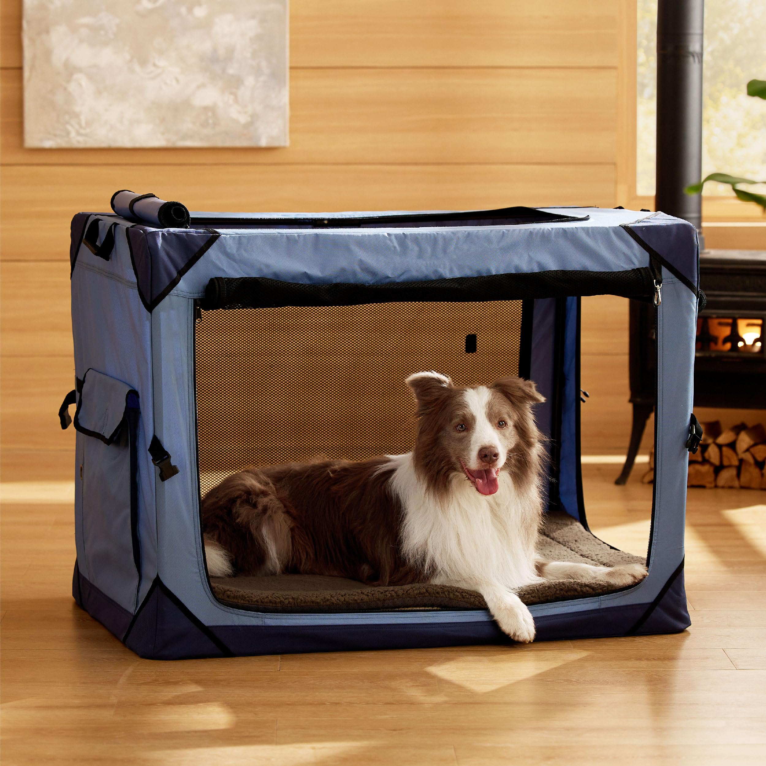 Bedsure machine-washable pet mat showcases easy-care maintenance after washing