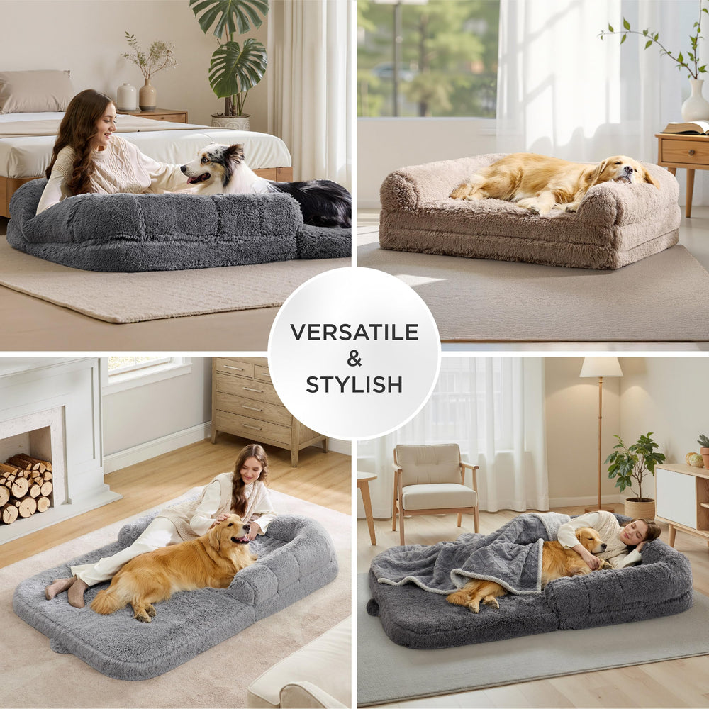 Bedsure non-slip base keeps bed stable on various floors.