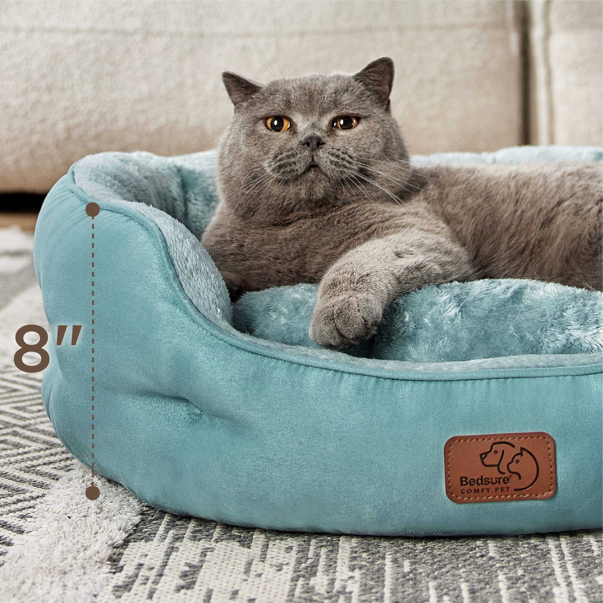 Bedsure OEKO-TEX certified bed, ensuring safer materials for pets.