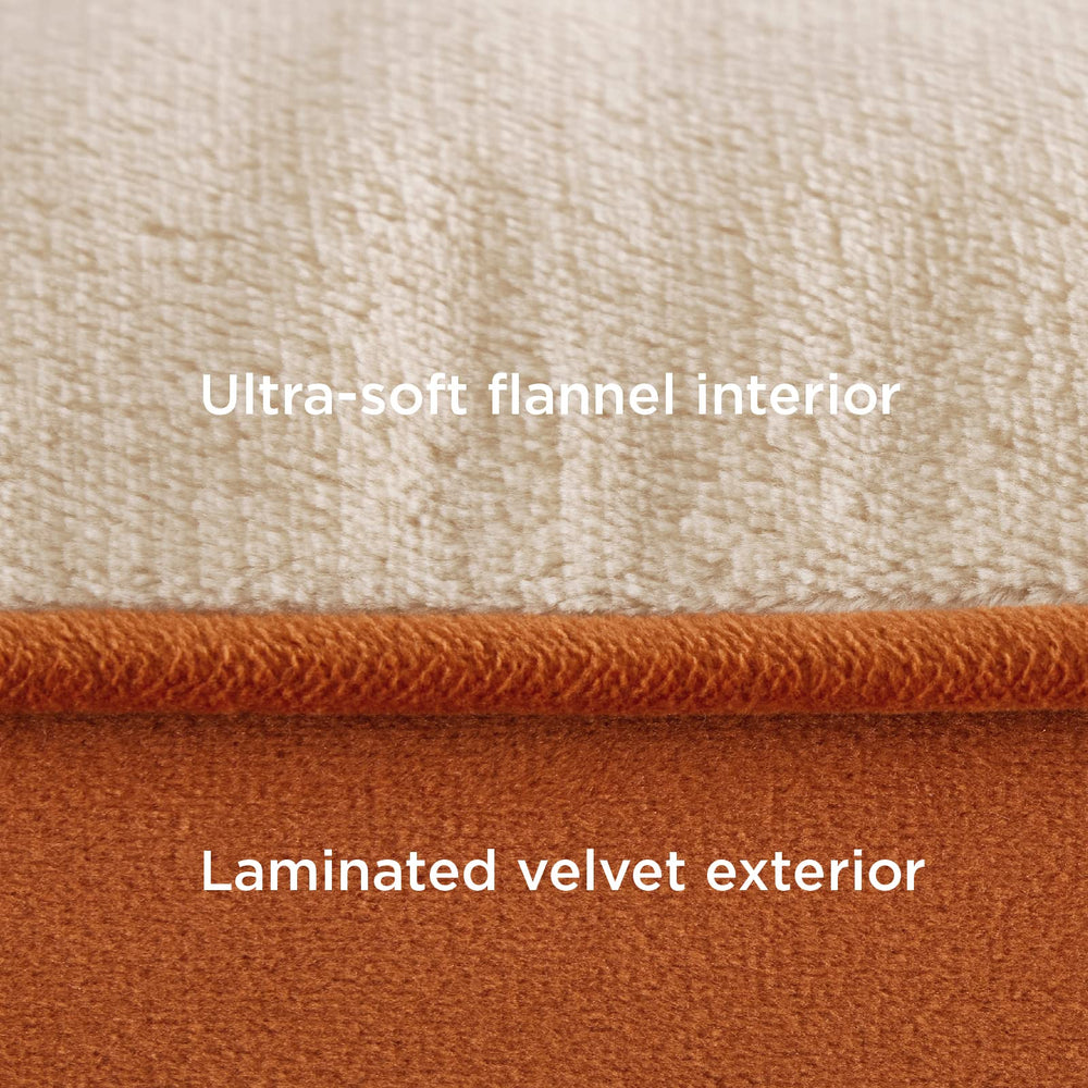 Bedsure orthopedic dog bed 28 soft flannel surface comforts dogs during rest
