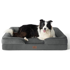 Bedsure orthopedic dog bed 35-inch with supportive surface for joints and comfort.