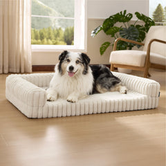 Bedsure orthopedic dog bed with extra-large memory foam for joint-friendly comfort.