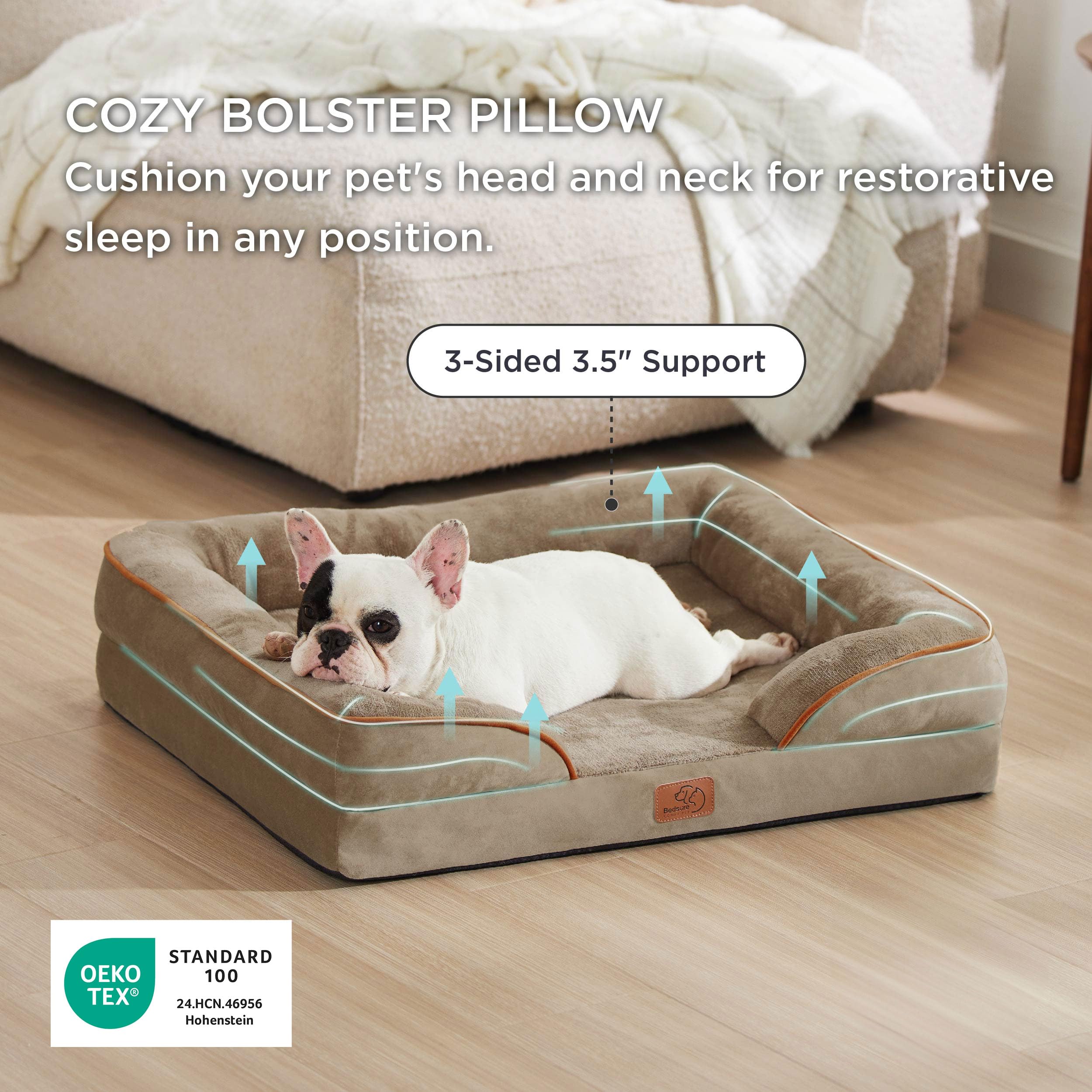 Bedsure orthopedic dog bed Hazel 28 removable cover for easy washing