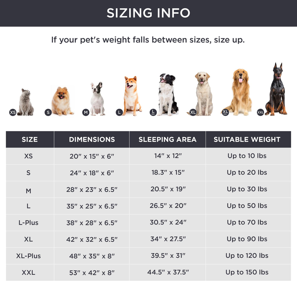 Bedsure orthopedic dog bed large pink non-slip bottom helps prevent slips.