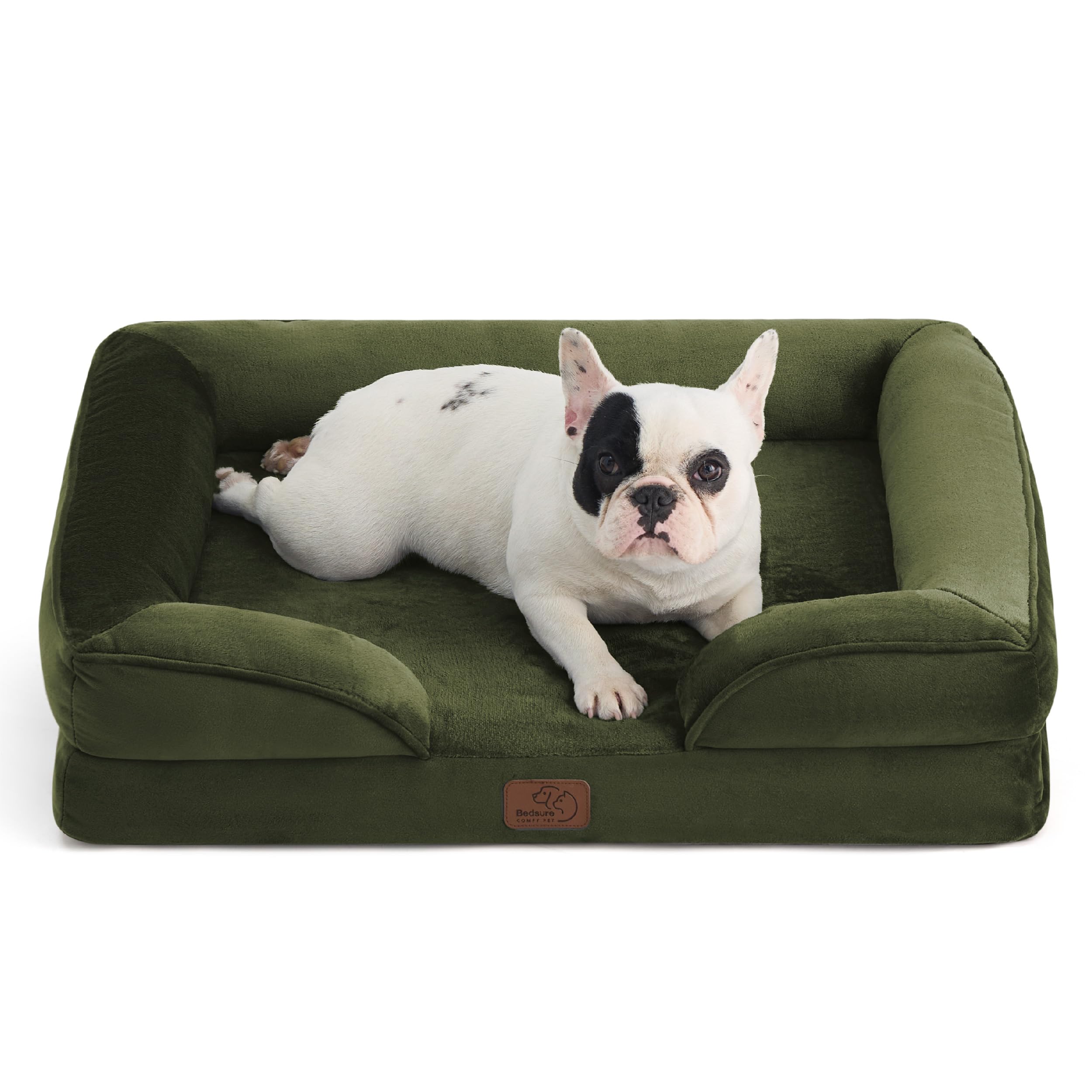 Bedsure orthopedic dog bed with removable cover for easy cleanup after muddy paws