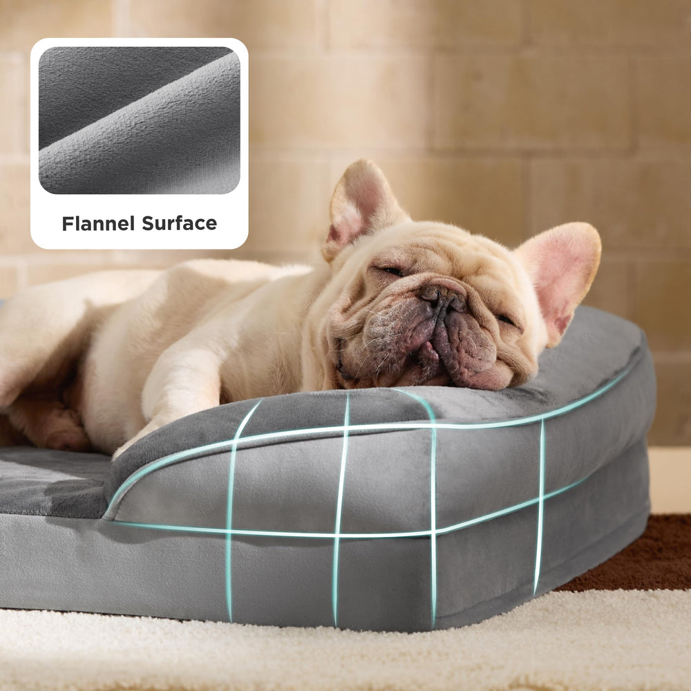 Bedsure dog bed nonskid bottom reduces slips on smooth floors