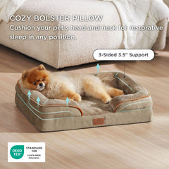Bedsure small bed features non-skid bottom to prevent slips during naps