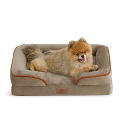 Bedsure orthopedic dog bed small with washable cover in Hazel offering cozy support