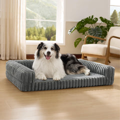 Bedsure orthopedic dog bed with XL memory foam delivers pressure relief for large breeds.
