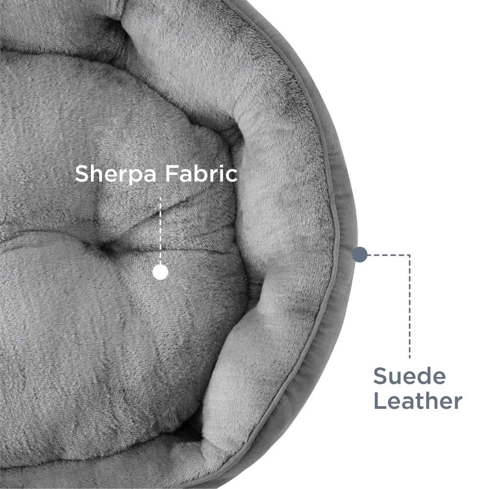 Bedsure OEKO-TEX certified bed ensures safe materials for pets.