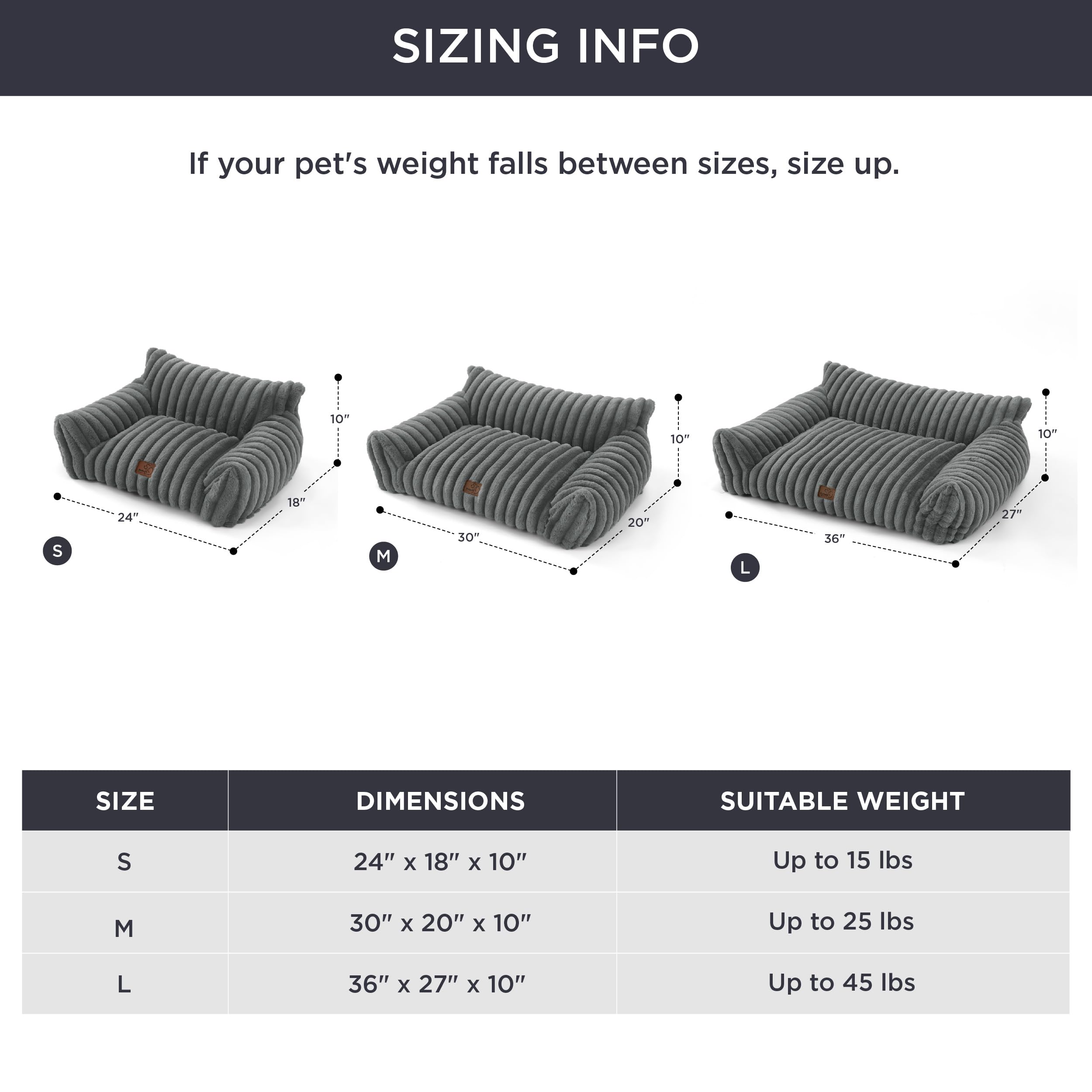 Bedsure pet couch anti-slip bottom promotes secure resting during play.
