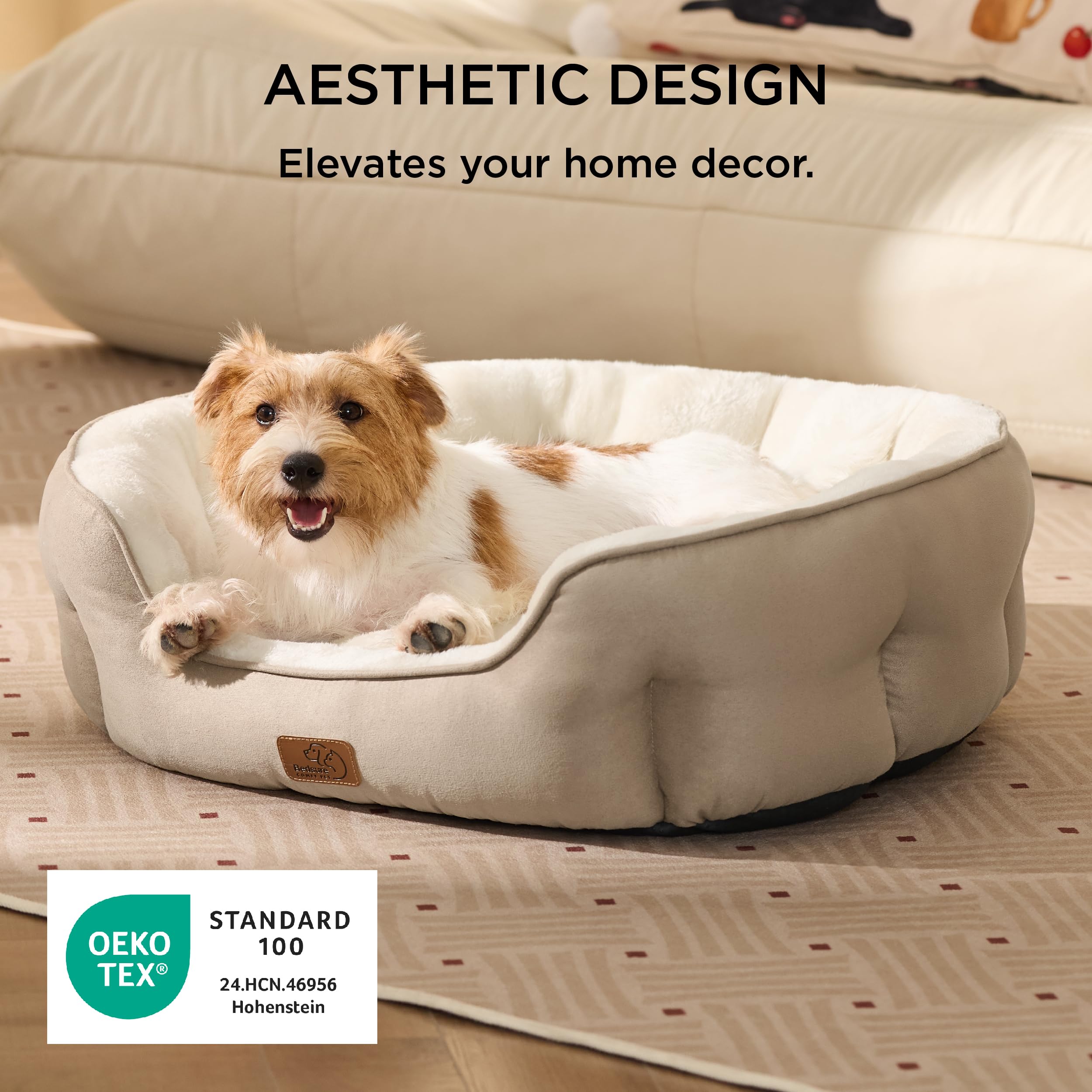Bedsure plush sherpa surface highlighting soft, luxurious feel