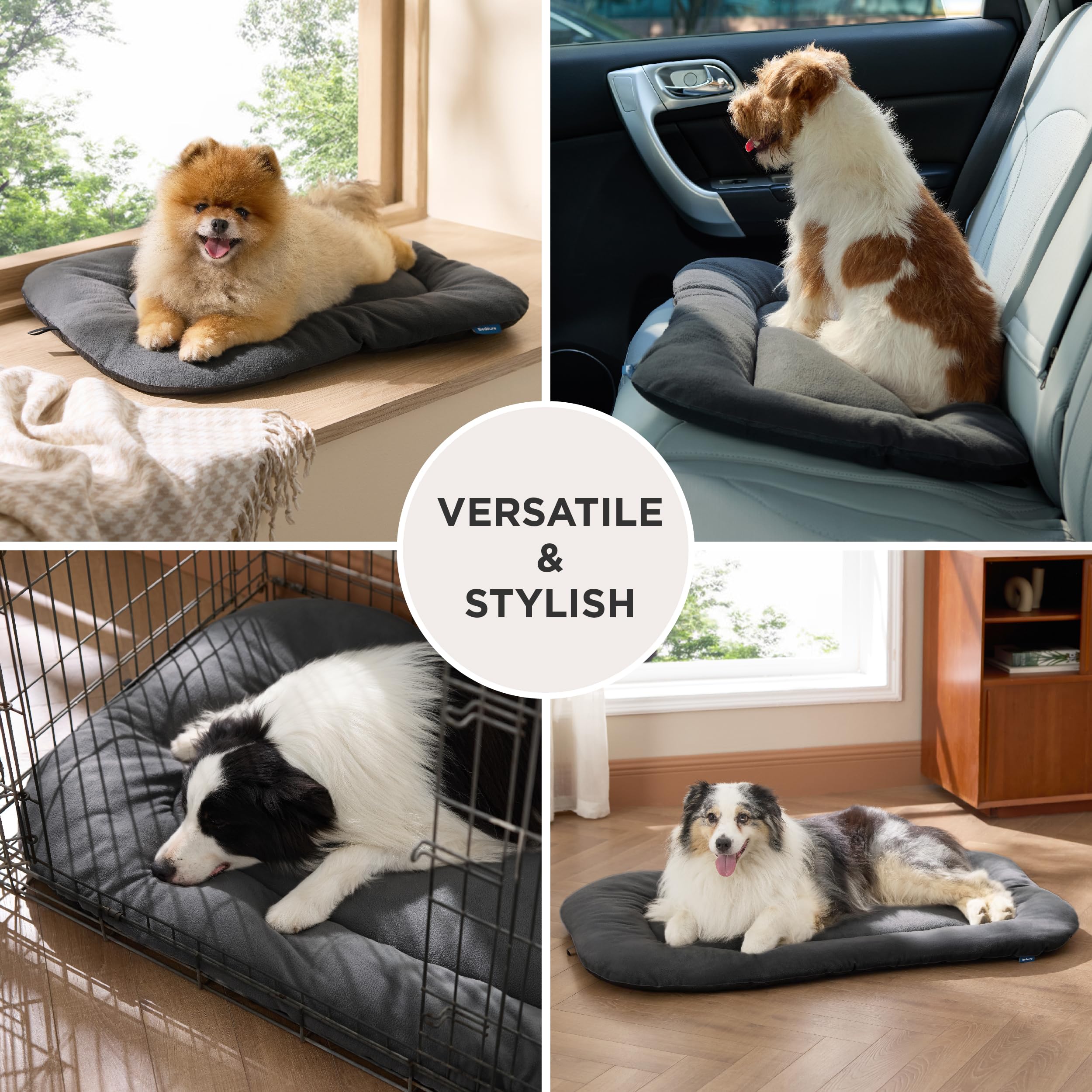 Bedsure polyfill-filled cushion supports comfortable lounging