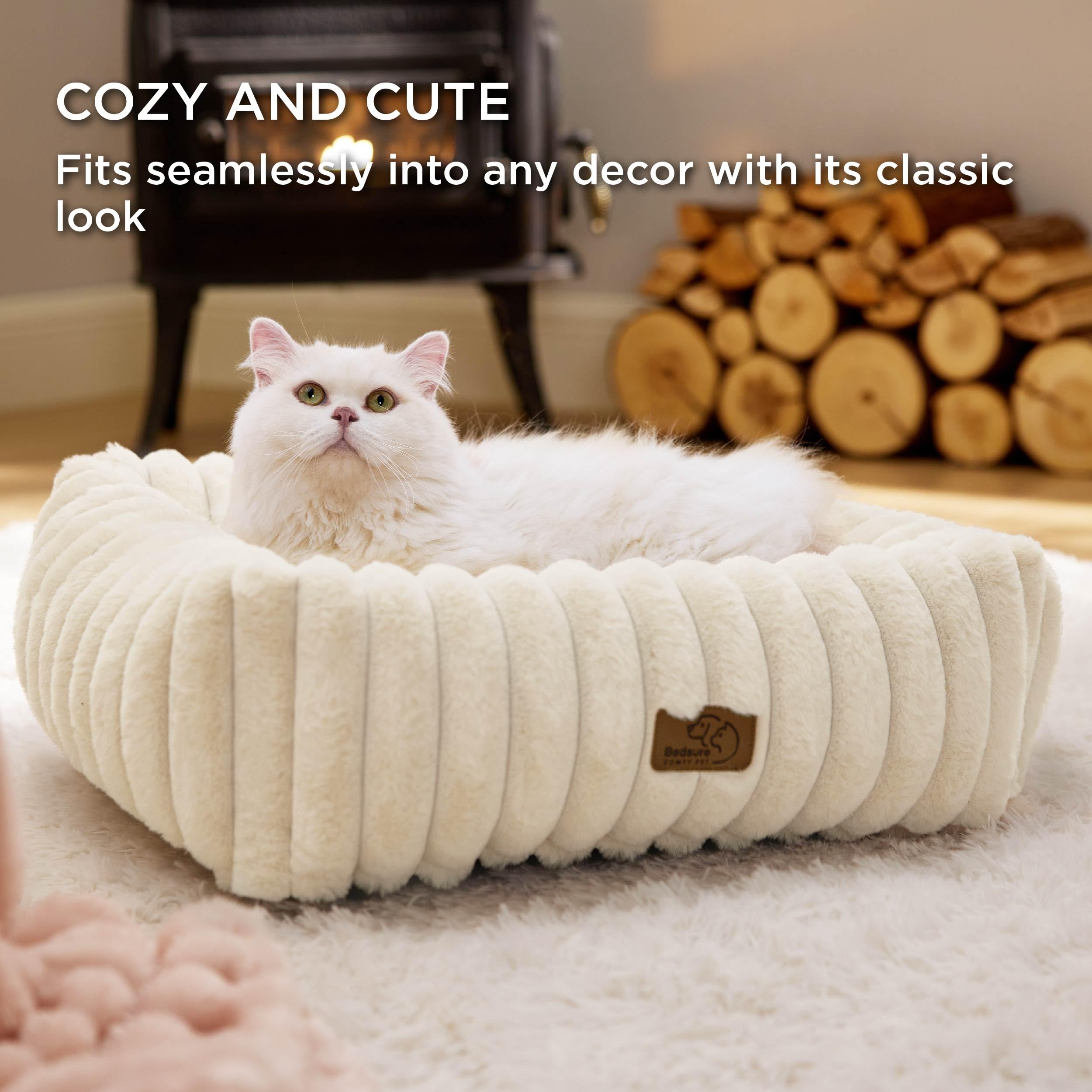 Bedsure removable cover washable—easy cleaning on laundry day.