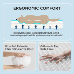 Bedsure removable cover shown for easy cleaning and maintenance