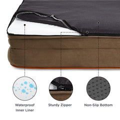 Bedsure removable machine-washable cover for easy cleanup
