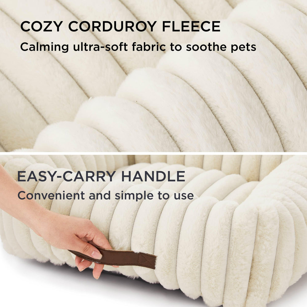 Bedsure removable washable cover cream highlights easy cleaning and maintenance.