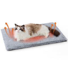 Bedsure self-warming cat bed cover with soft, removable fabric for easy cleaning
